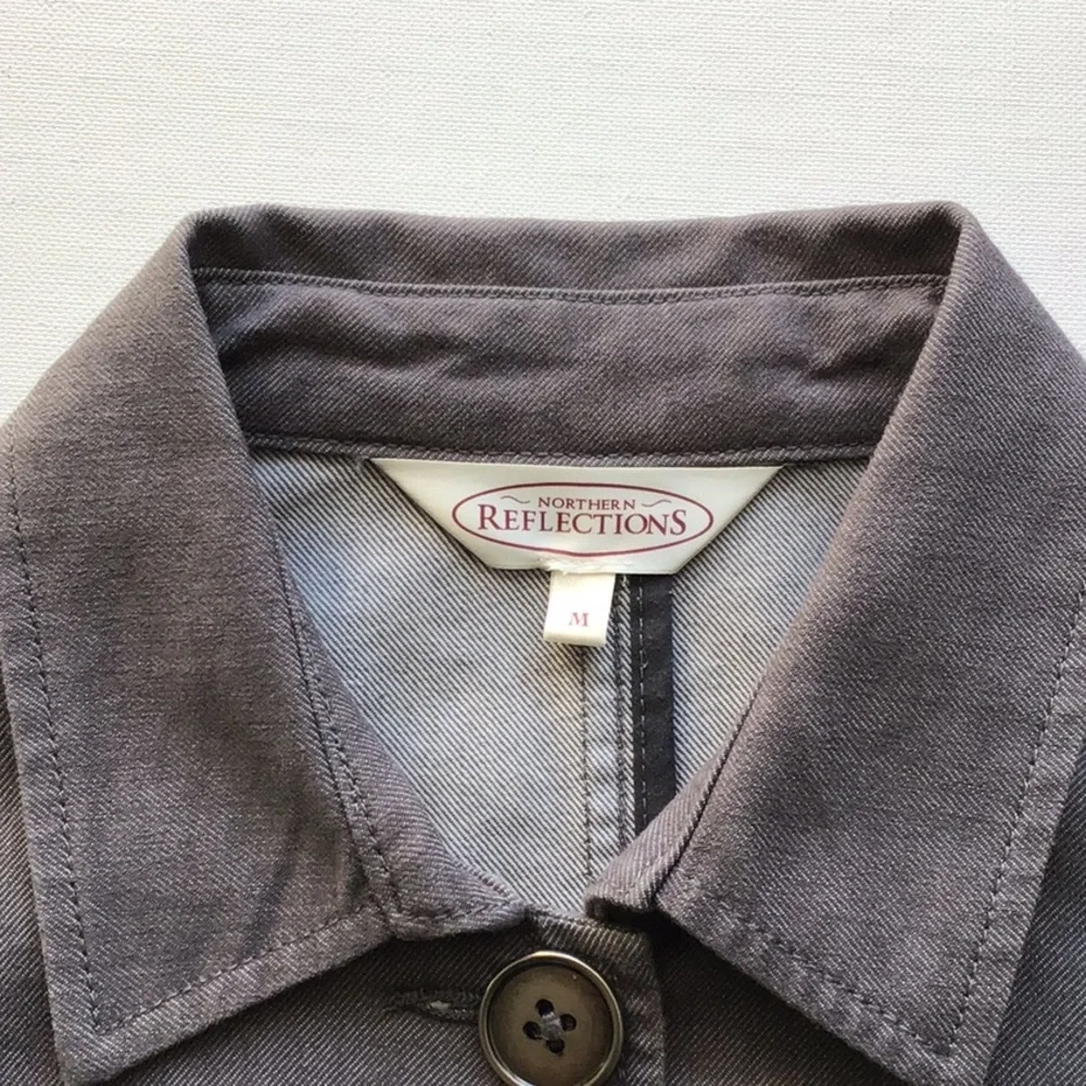 Northern Reflections Jean Style Tailored Dress / Casual Jacket Blazer Size M - Picture 13 of 16